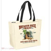 GodS Rock Solid Retro Breaker Rock Beach Vbs 2024 Tote Bag thumb 2