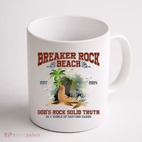 GodS Rock Solid Retro Breaker Rock Beach Vbs 2024 Coffee Mug thumb 1