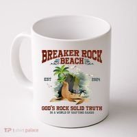 GodS Rock Solid Retro Breaker Rock Beach Vbs 2024 Coffee Mug thumb 0