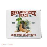 GodS Rock Solid Retro Breaker Rock Beach Vbs 2024 Mousepad thumb 0