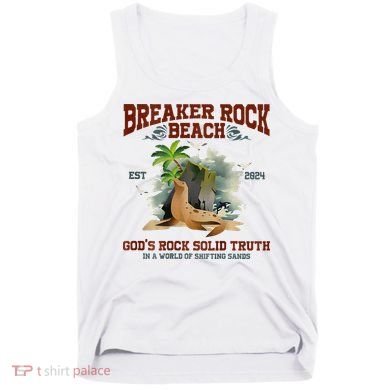 GodS Rock Solid Retro Breaker Rock Beach Vbs 2024 Tank Top
