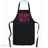 Gender Reveal Team Girl Pink Apron thumb 0