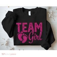 Gender Reveal Team Girl Pink Sweatshirt thumb 2