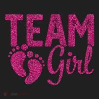 Gender Reveal Team Girl Pink Beanie thumb 2