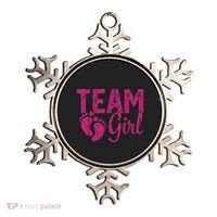 Gender Reveal Team Girl Pink Ornament thumb 0