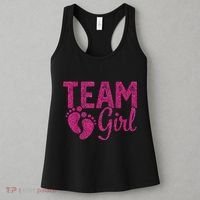 Gender Reveal Team Girl Pink Women's Tank Top thumb 3