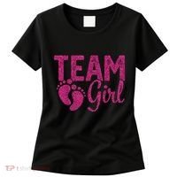 Gender Reveal Team Girl Pink Women's T-Shirt thumb 0