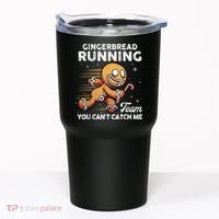 Gingerbread Running Team Christmas Cookie Funny Baking Tumbler thumb 0
