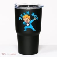 Gender Reveal Team Boy Tumbler thumb 0