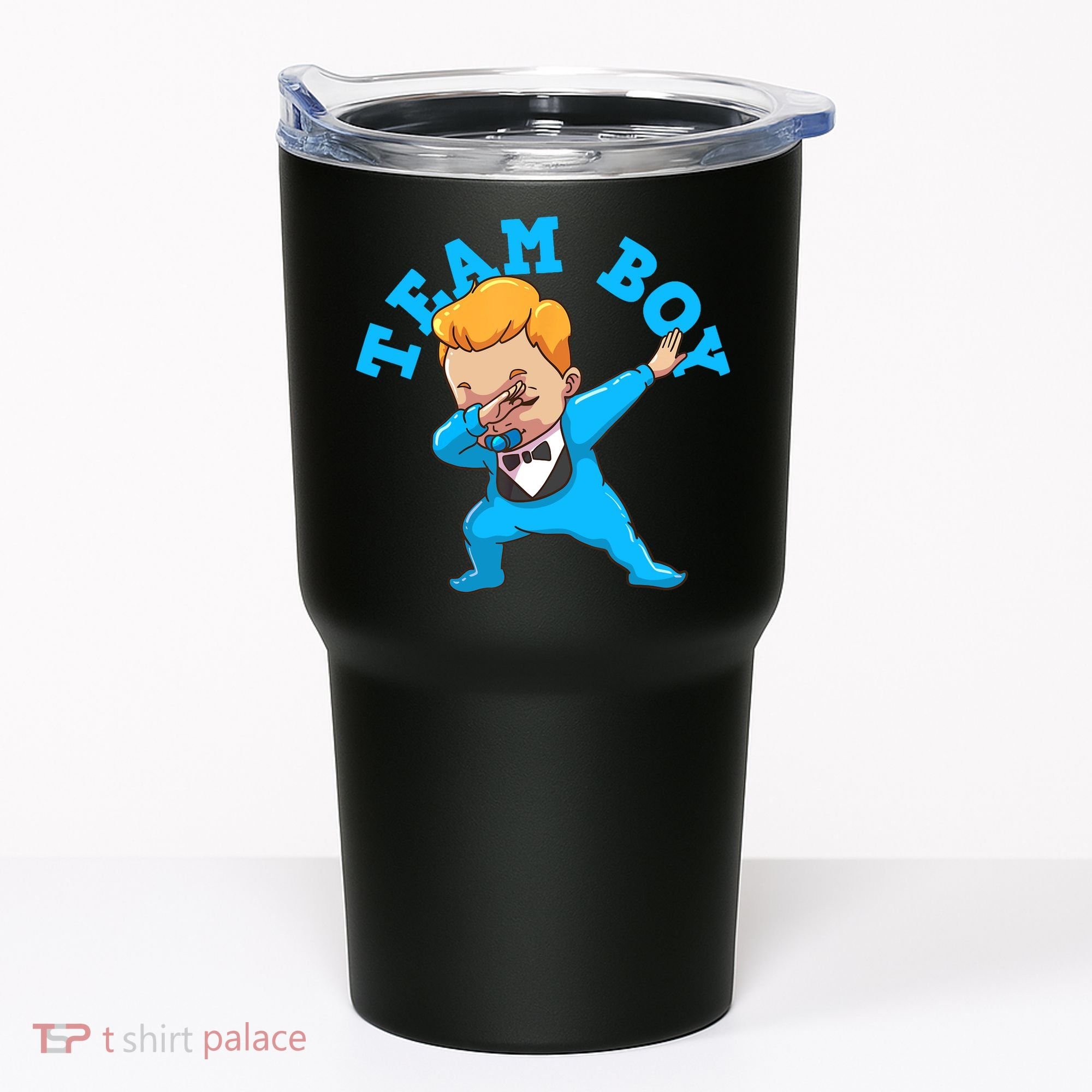 Gender Reveal Team Boy Tumbler