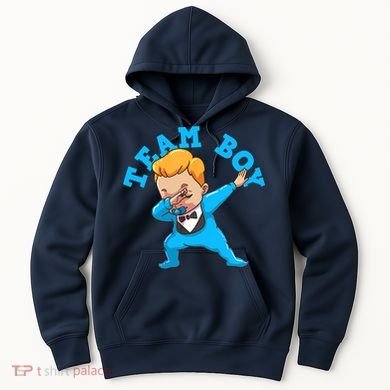 Gender Reveal Team Boy Hoodie