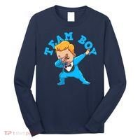 Gender Reveal Team Boy Long Sleeve Shirt thumb 0