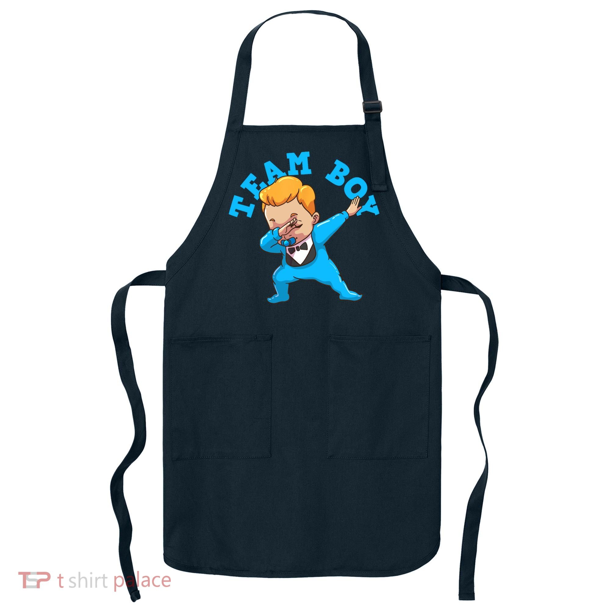 Gender Reveal Team Boy Apron