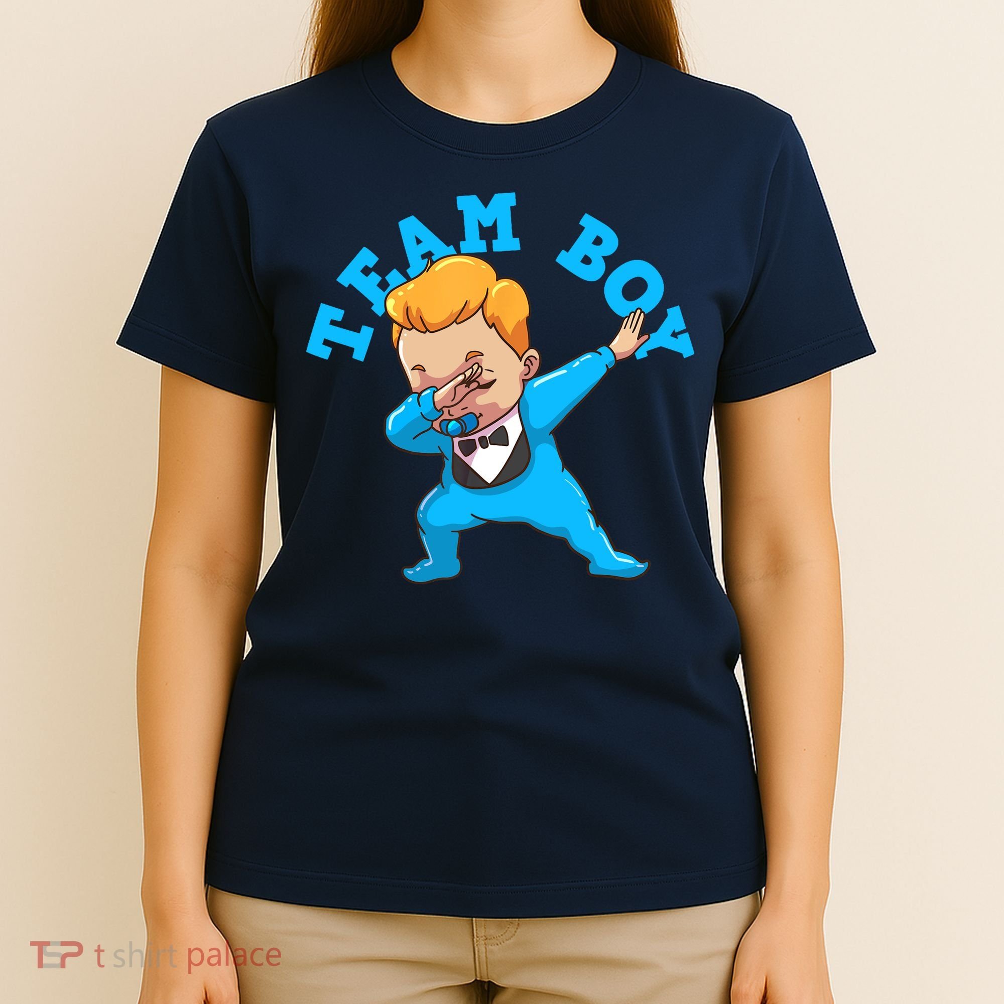 Gender Reveal Team Boy T-Shirt