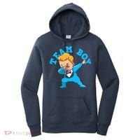 Gender Reveal Team Boy Women's Hoodie thumb 0