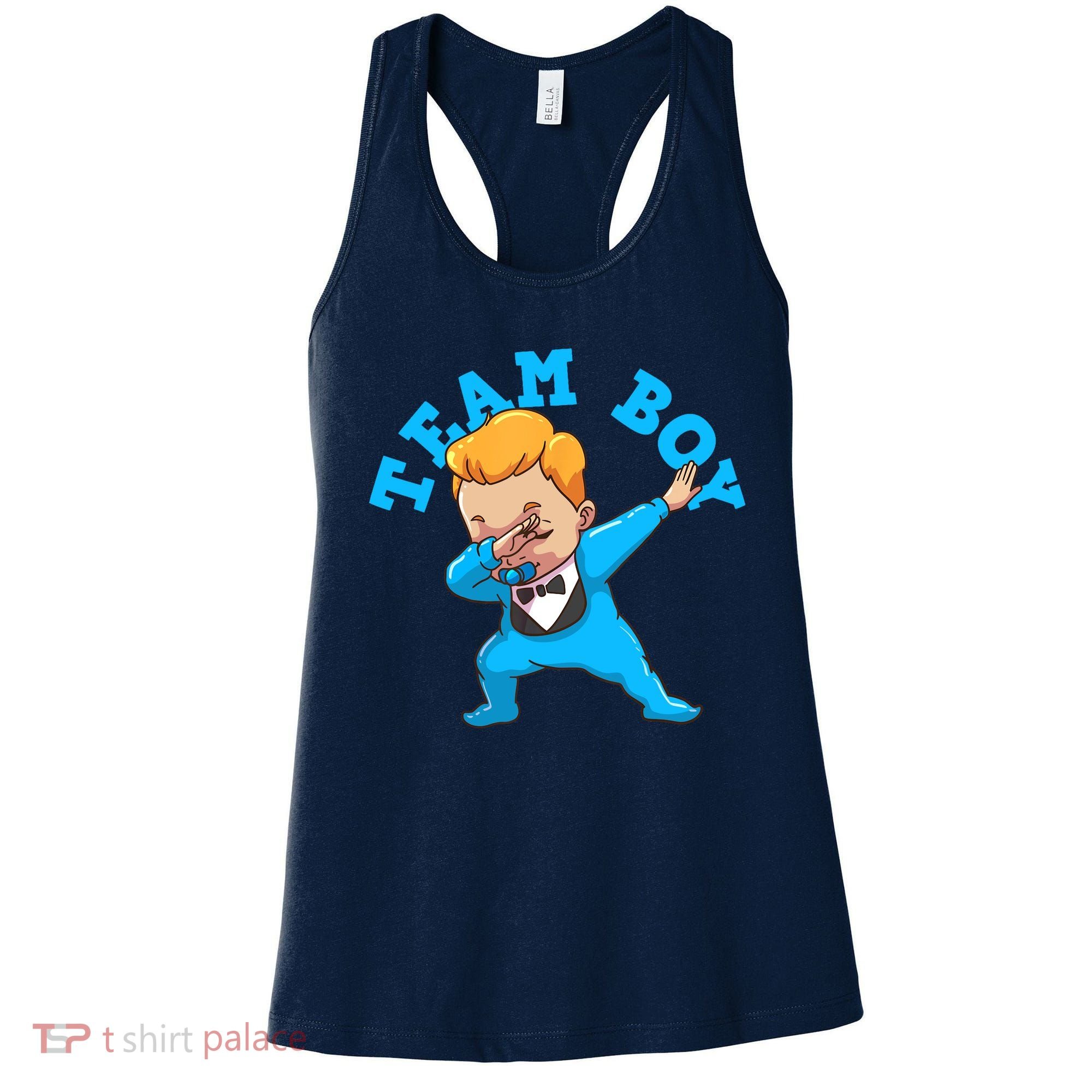Gender Reveal Team Boy Women's Tank Top