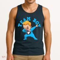 Gender Reveal Team Boy Tank Top thumb 3