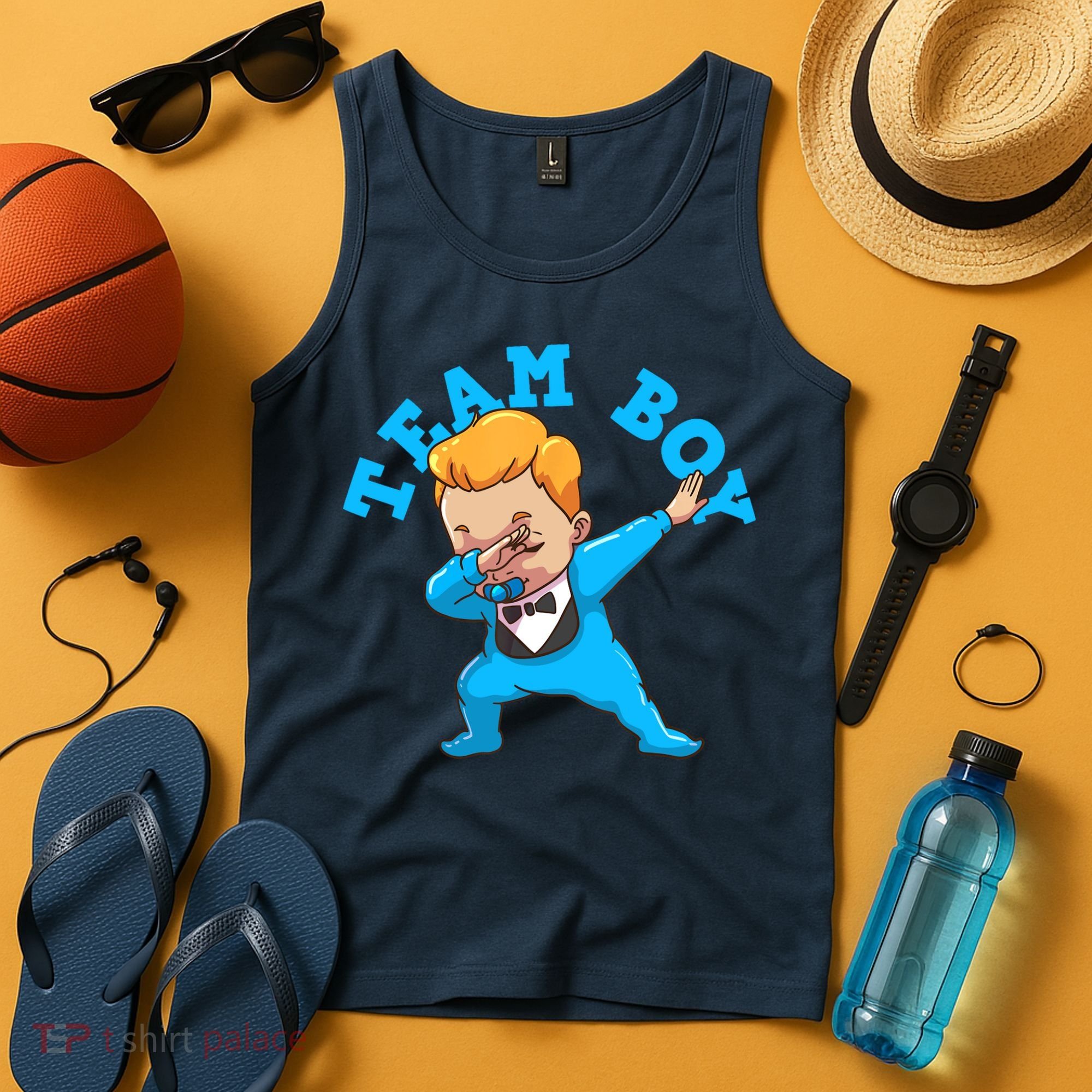 Gender Reveal Team Boy Tank Top
