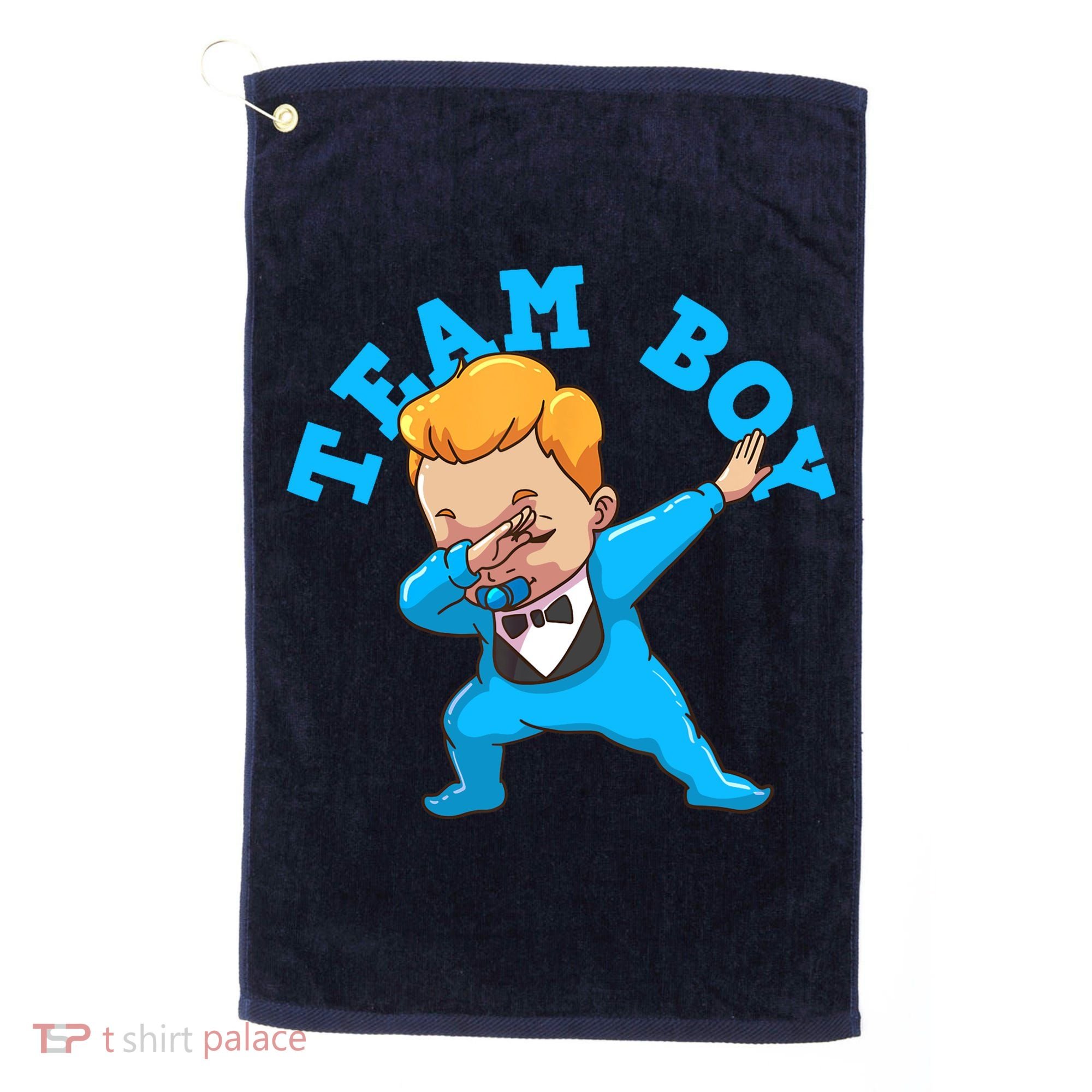 Gender Reveal Team Boy Golf Towel