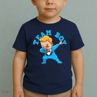 Gender Reveal Team Boy Toddler T-Shirt thumb 2