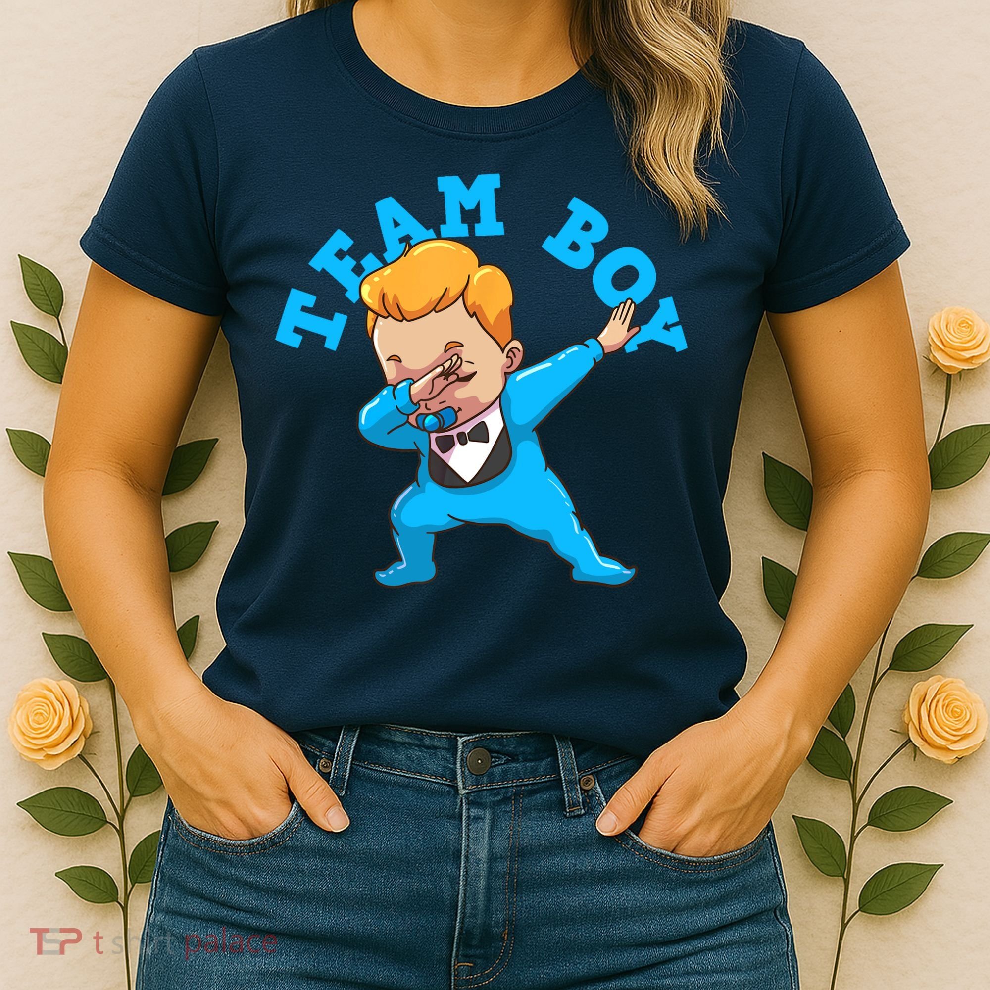 Gender Reveal Team Boy Women's T-Shirt