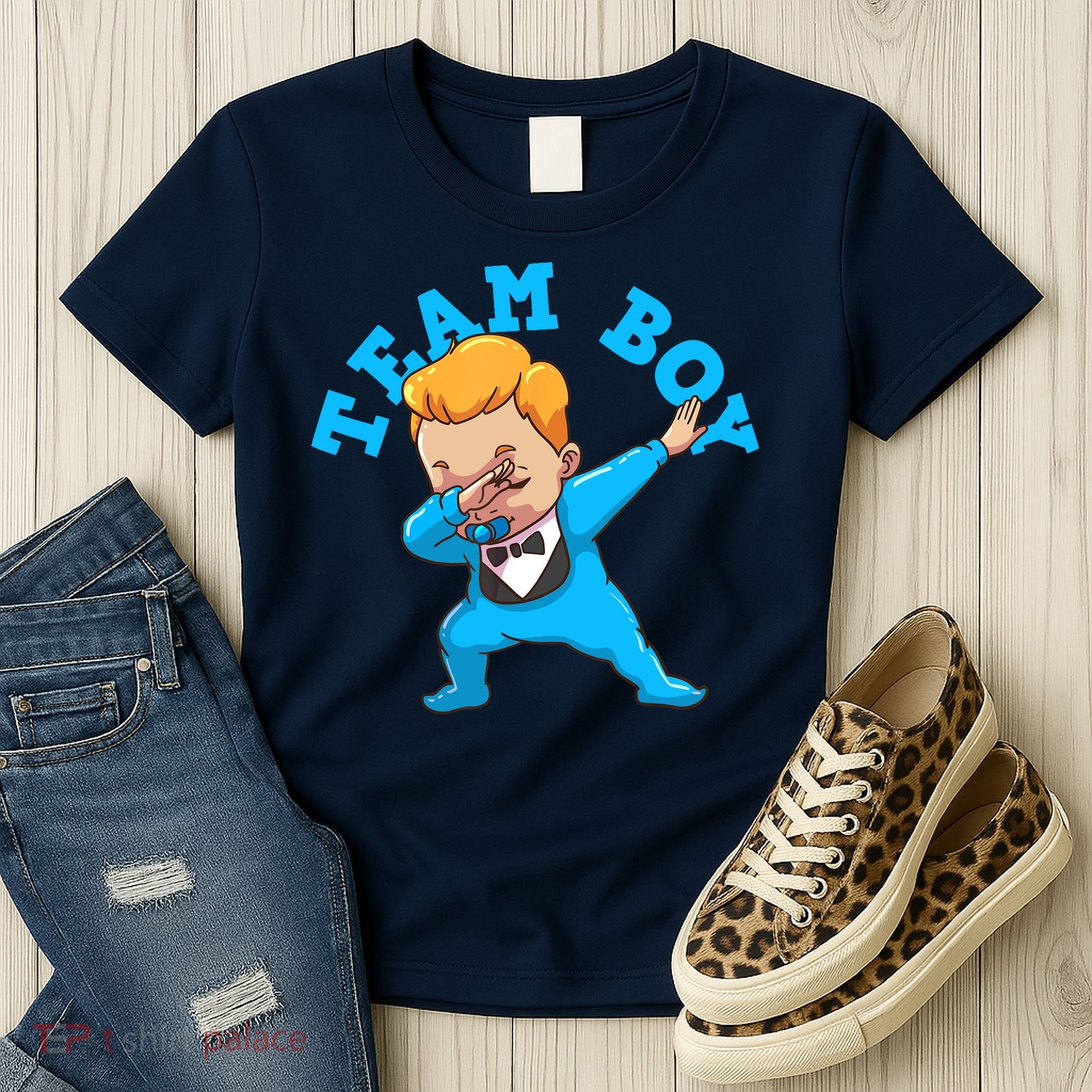 Gender Reveal Team Boy Women's T-Shirt