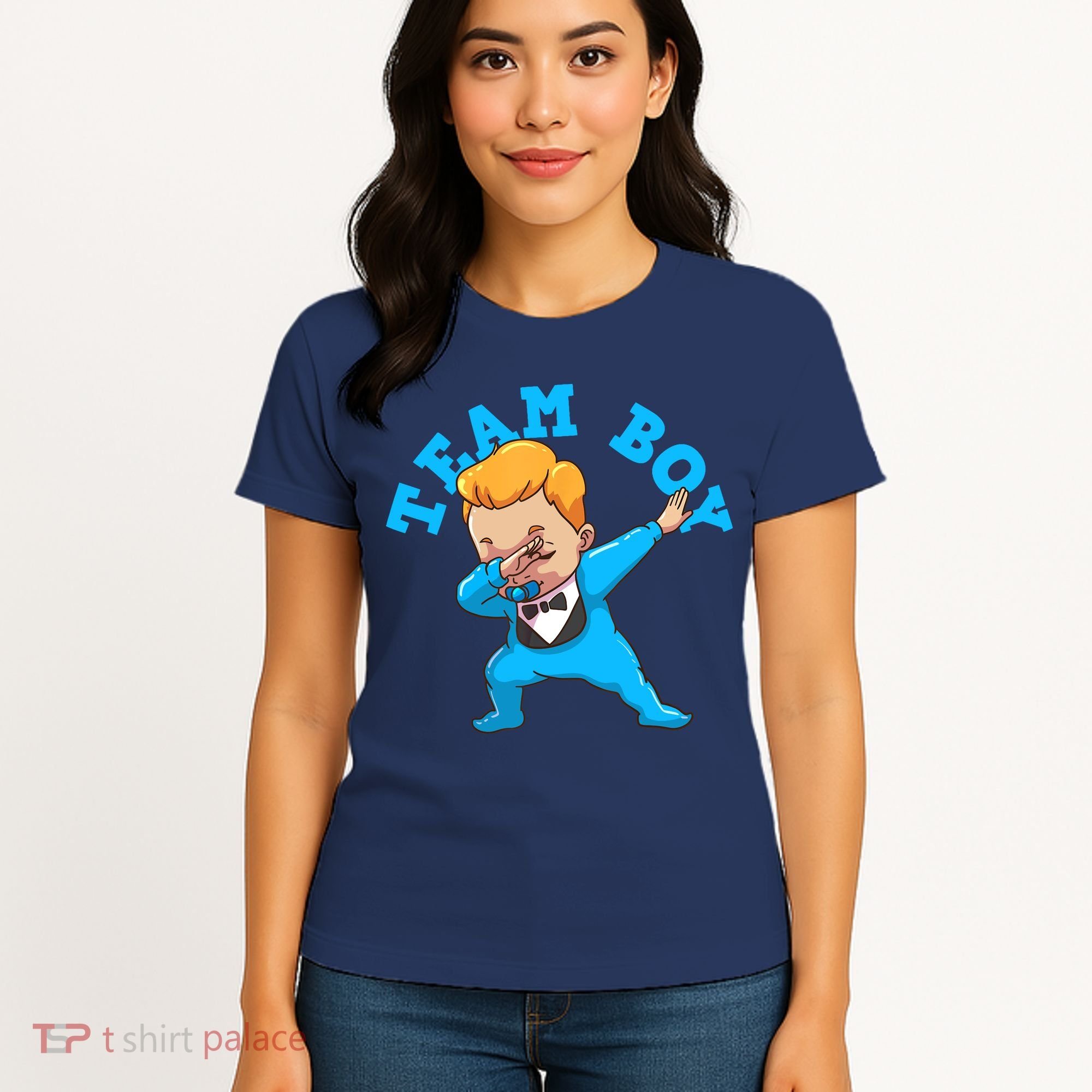 Gender Reveal Team Boy Women's T-Shirt