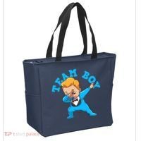 Gender Reveal Team Boy Tote Bag thumb 2
