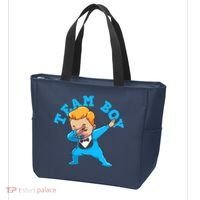 Gender Reveal Team Boy Tote Bag thumb 3
