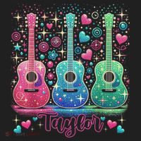 Girl Retro Taylor First Name Personalized Groovy 80'S P.i.n.k. Women's Sweatshirt thumb 2