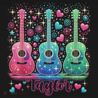 Girl Retro Taylor First Name Personalized Groovy 80'S P.i.n.k. Coaster thumb 2