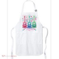Girl Retro Taylor First Name Personalized Groovy 80'S P.i.n.k. Apron thumb 0