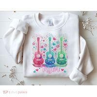 Girl Retro Taylor First Name Personalized Groovy 80'S P.i.n.k. Sweatshirt thumb 2