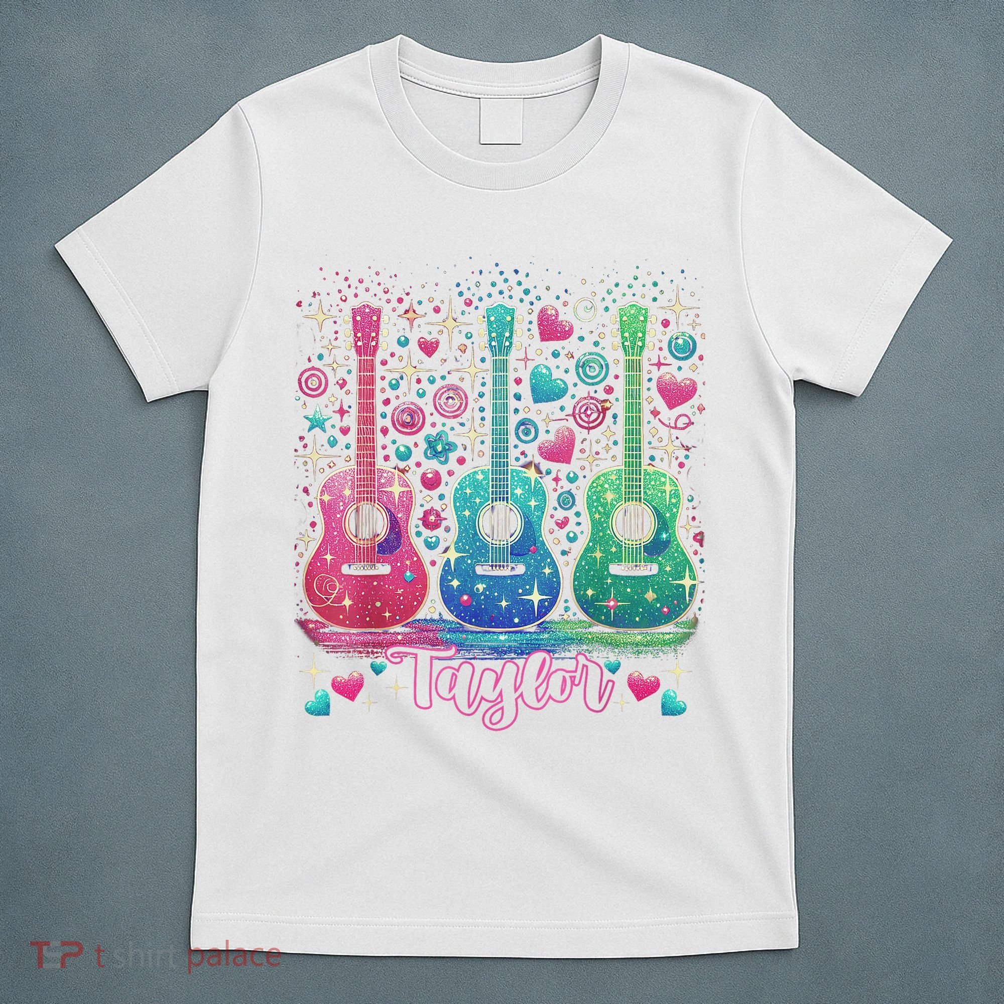 Girl Retro Taylor First Name Personalized Groovy 80'S P.i.n.k. T-Shirt