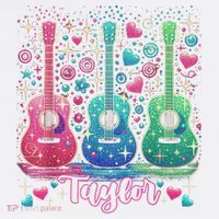 Girl Retro Taylor First Name Personalized Groovy 80'S P.i.n.k. T-Shirt thumb 7
