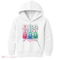 Girl Retro Taylor First Name Personalized Groovy 80'S P.i.n.k. Kids Hoodie thumb 0