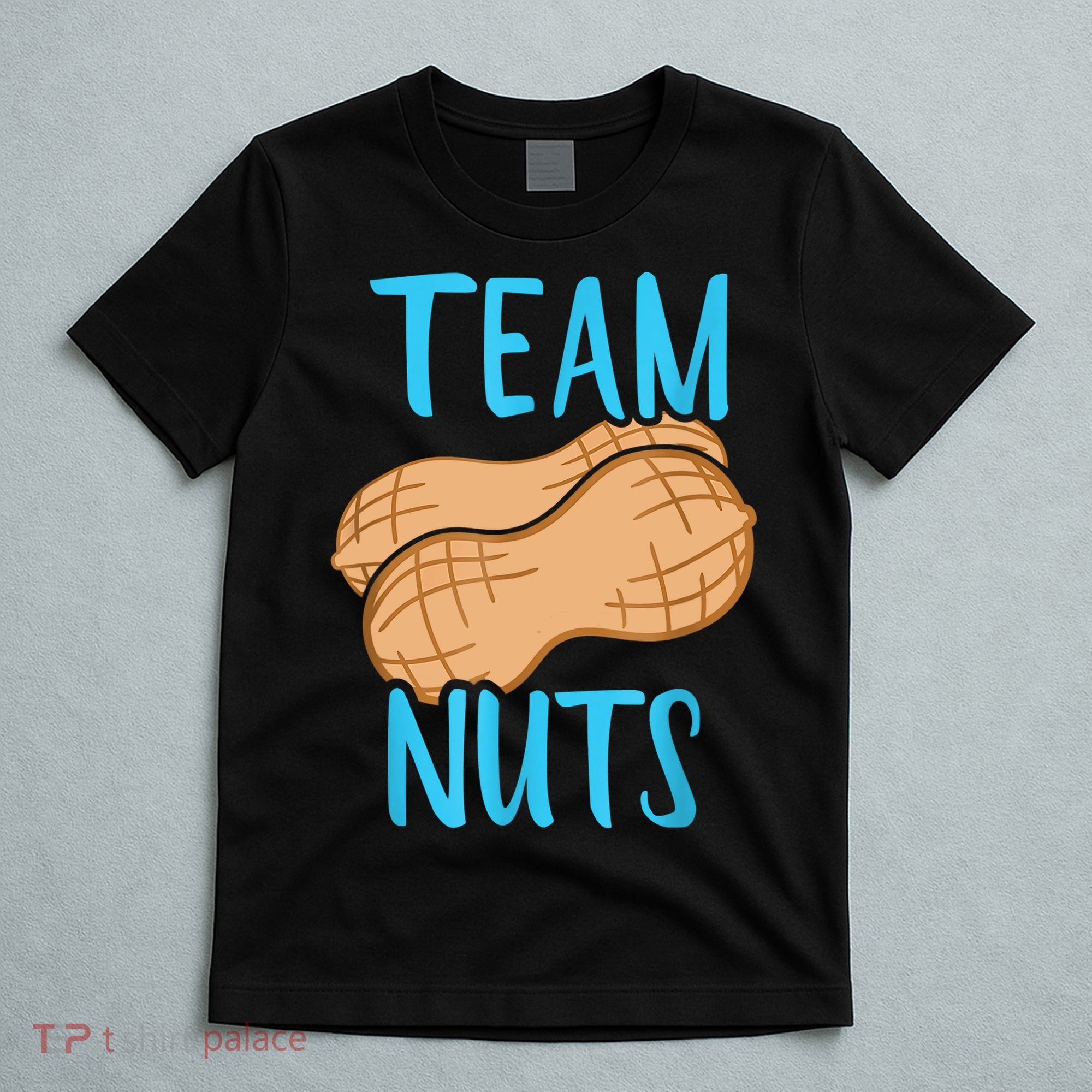 Gender Reveal Team Nuts Boy Matching Family Baby Party T-Shirt
