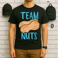 Gender Reveal Team Nuts Boy Matching Family Baby Party T-Shirt thumb 6