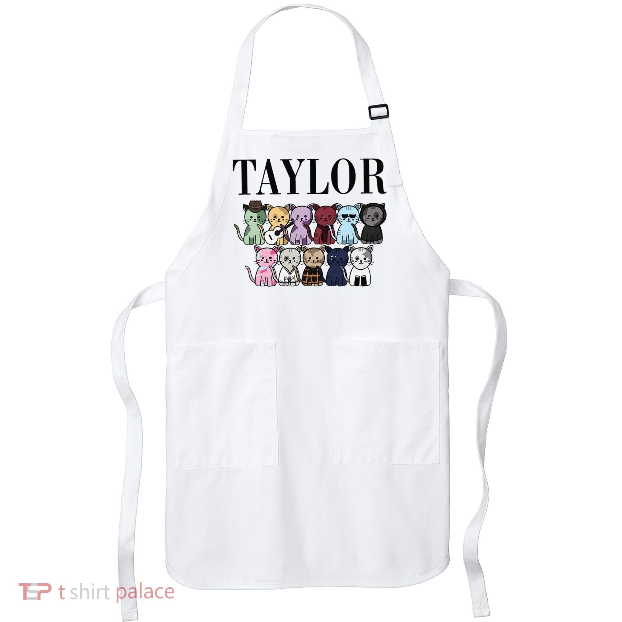 Girl Retro Taylor Groovy Birthday Gift Apron