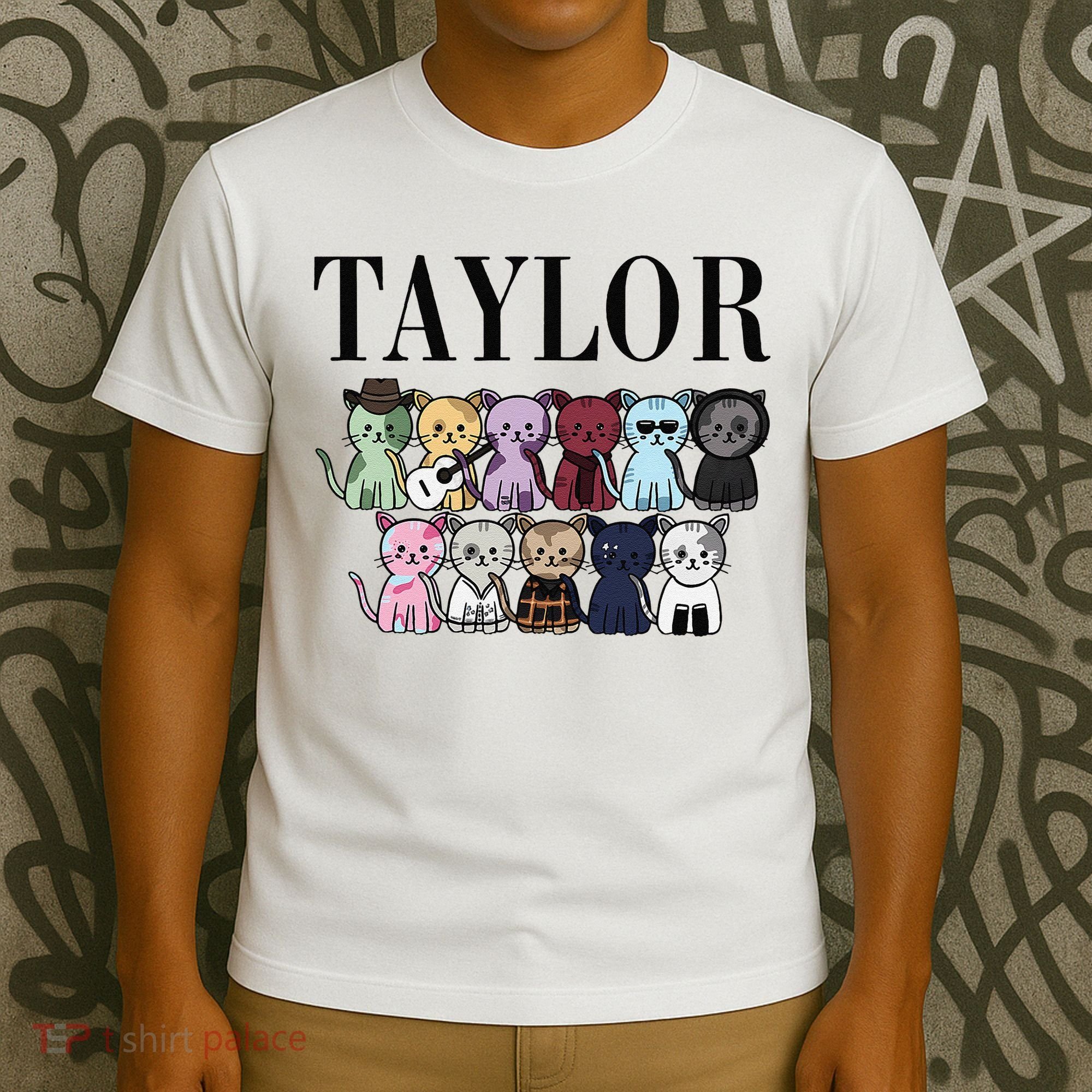 Girl Retro Taylor Groovy Birthday Gift T-Shirt