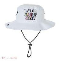 Girl Retro Taylor Groovy Birthday Gift Bucket Hat thumb 0