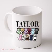 Girl Retro Taylor Groovy Birthday Gift Coffee Mug thumb 0