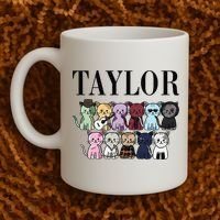 Girl Retro Taylor Groovy Birthday Gift Coffee Mug thumb 2