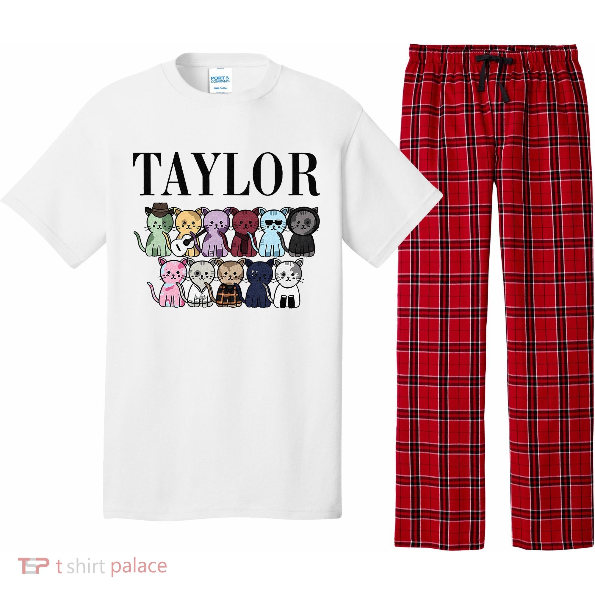 Girl Retro Taylor Groovy Birthday Gift Pajama Set