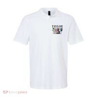 Girl Retro Taylor Groovy Birthday Gift Polo thumb 0