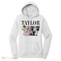 Girl Retro Taylor Groovy Birthday Gift Women's Hoodie thumb 0
