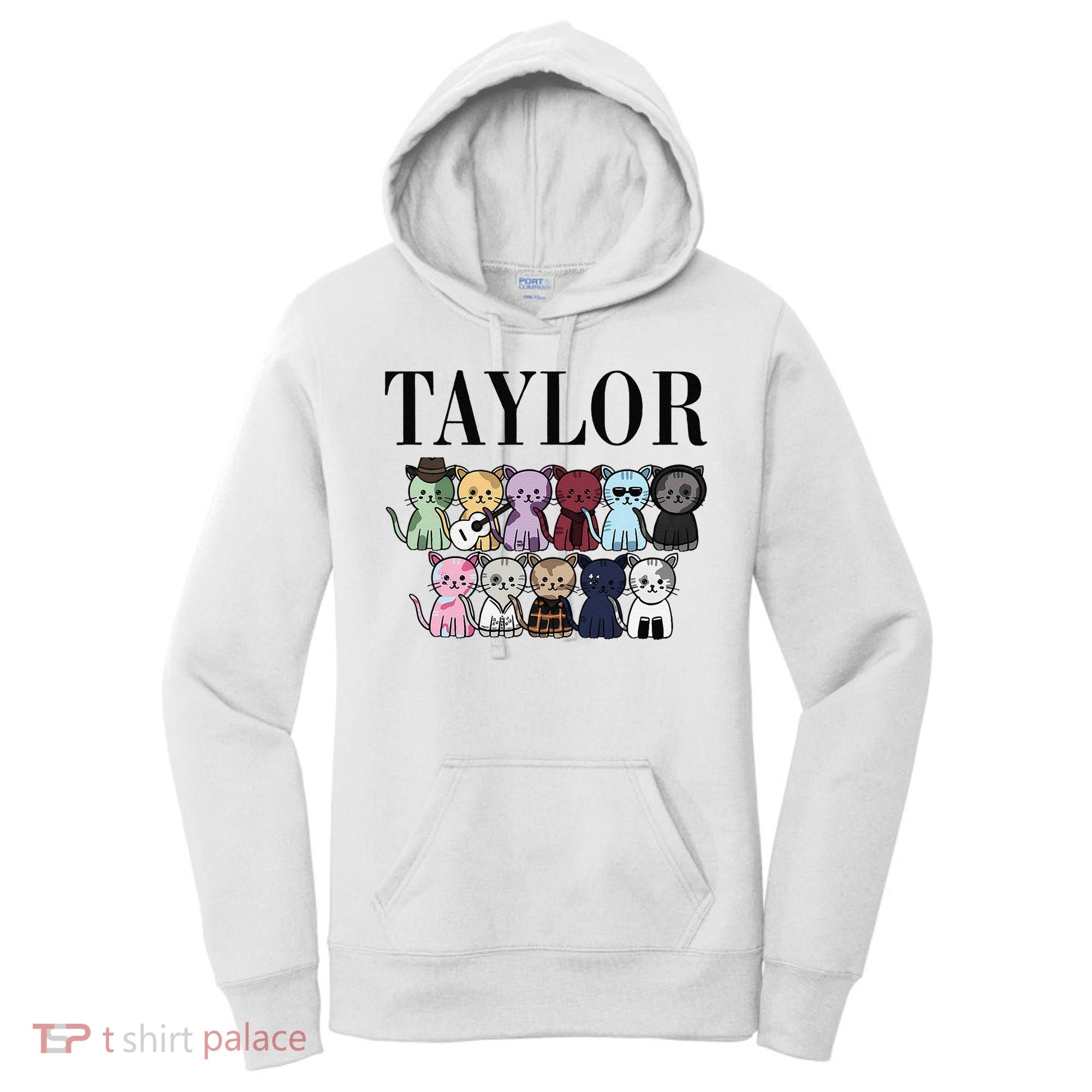 Girl Retro Taylor Groovy Birthday Gift Women's Hoodie