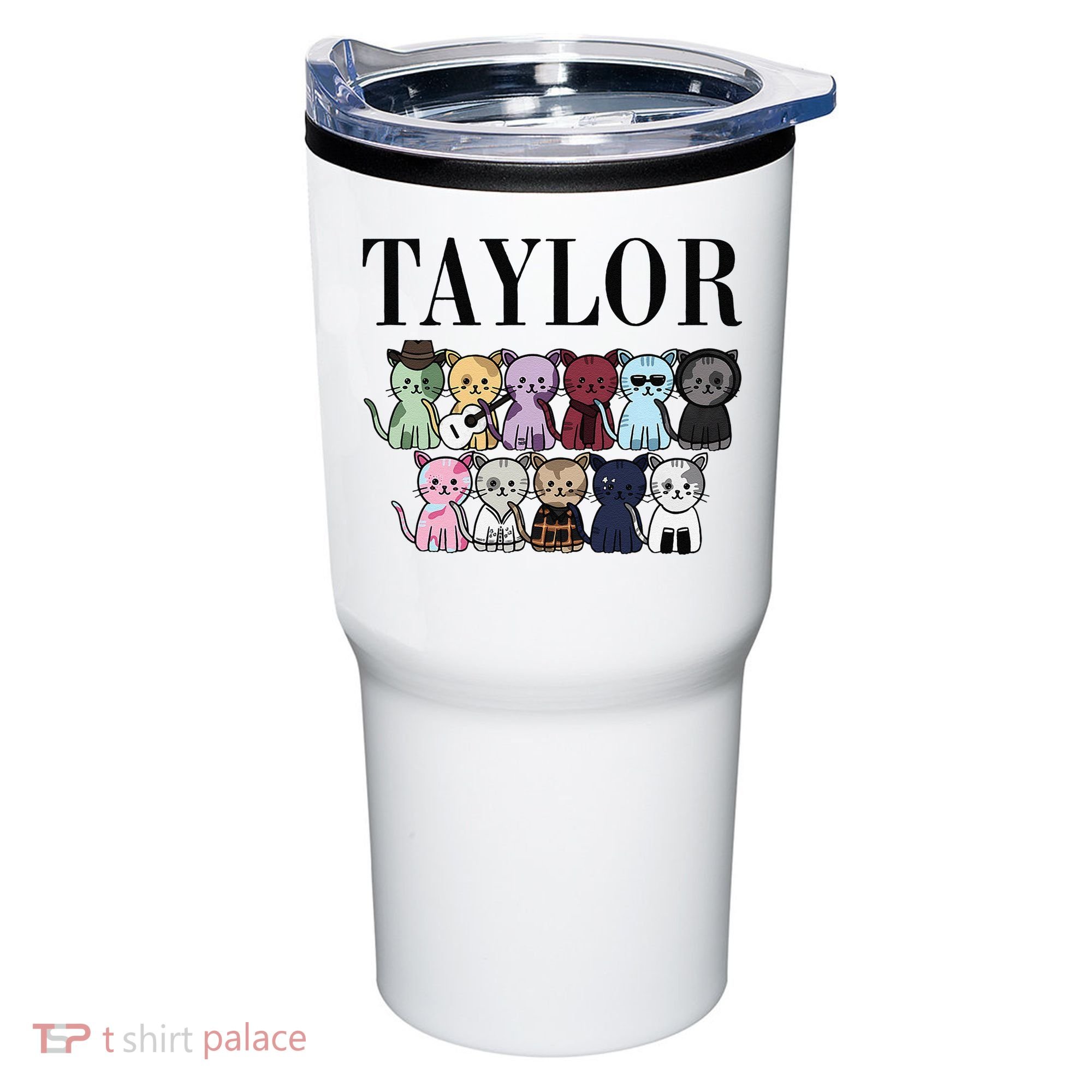 Girl Retro Taylor Groovy Birthday Gift Tumbler