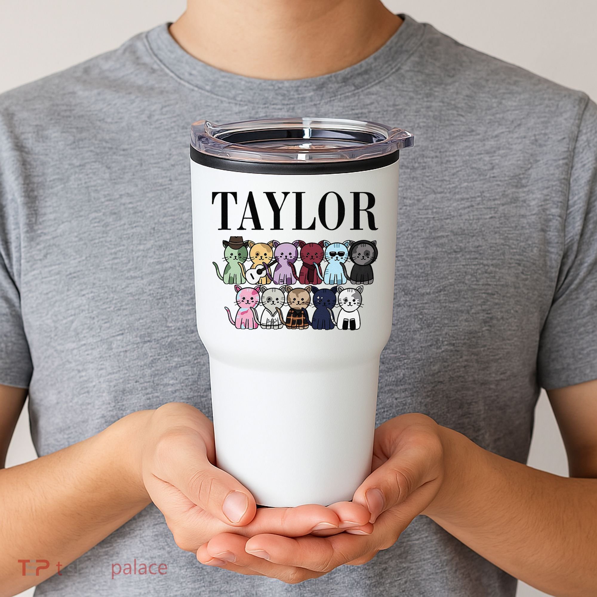 Girl Retro Taylor Groovy Birthday Gift Tumbler