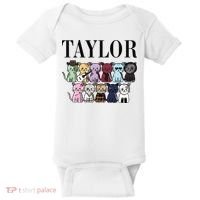 Girl Retro Taylor Groovy Birthday Gift Baby Bodysuit thumb 0